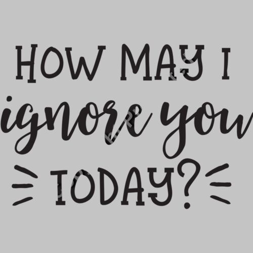 How May I Ignore You Thumbnail