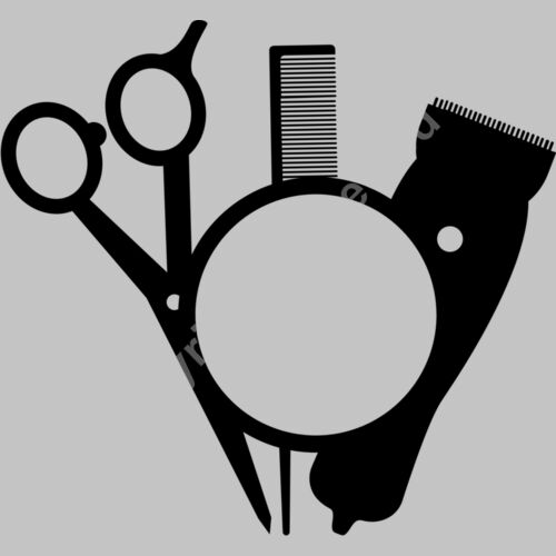 barber circle monogram Thumbnail