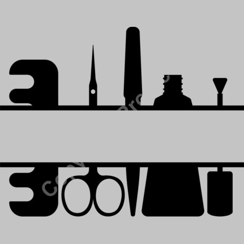 nail salon split frame Thumbnail