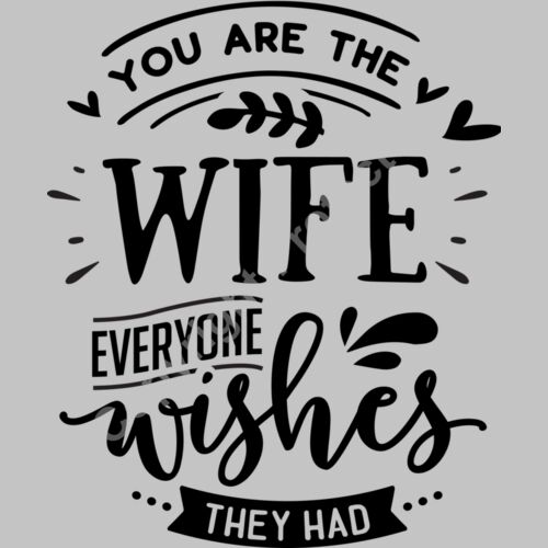 You are the wife Thumbnail