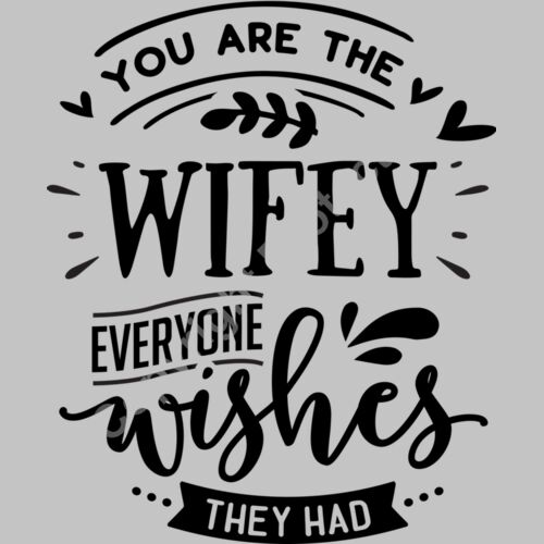 You are the wifey Thumbnail