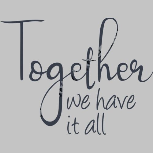 Together we have it all 01 Thumbnail