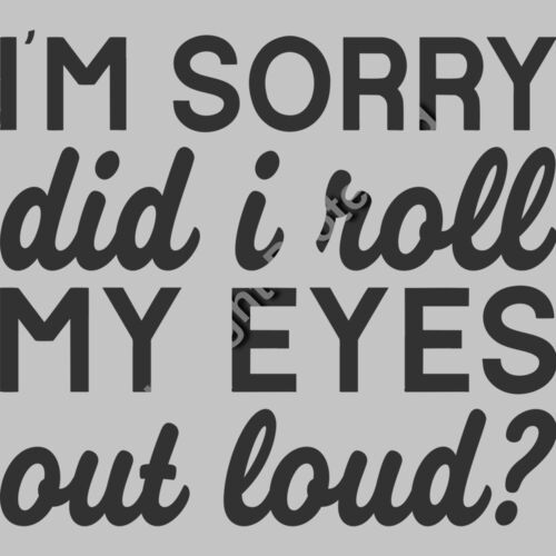 Did I roll my eyes Thumbnail