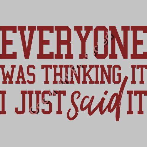 Everyone was thinking it Thumbnail