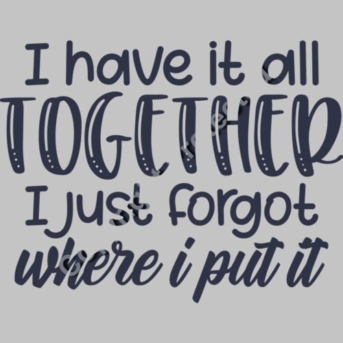 I have it all together Thumbnail