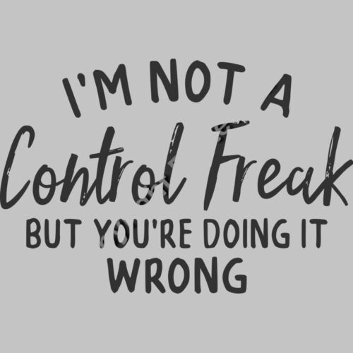 Not a control freak Thumbnail