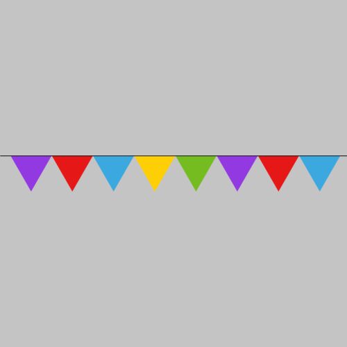 School Tools Bunting Banner1 Thumbnail
