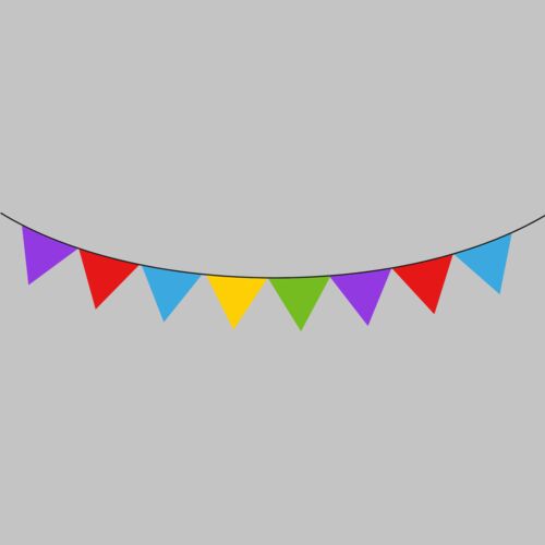 School Tools Bunting Banner3 Thumbnail