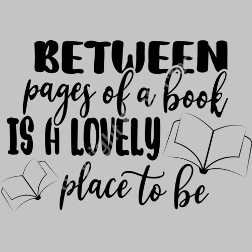 Between pages of a book Is a lovely place to be Thumbnail