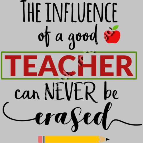 The influence of a good teacher can never be erased Thumbnail