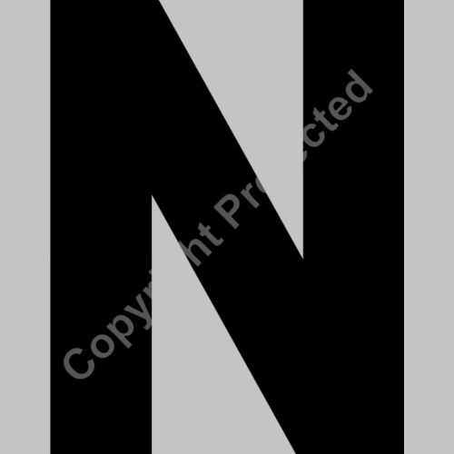 Baseball Alphabet N center Thumbnail