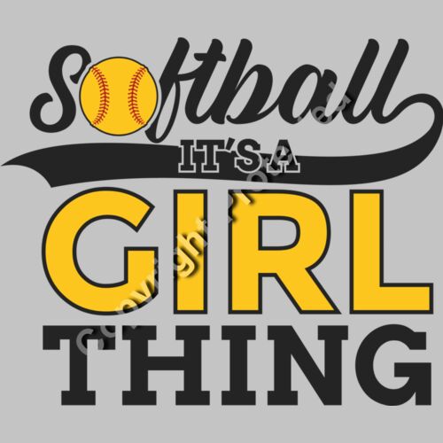 Softball It s a Girl Thing Thumbnail