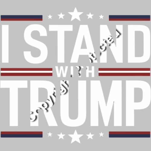 I Stand With Trump 2024 Election Patriotic Graphic Thumbnail