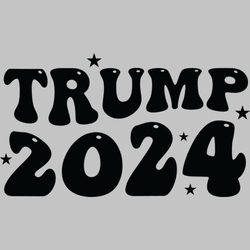 trump 2024 bold text stars Thumbnail