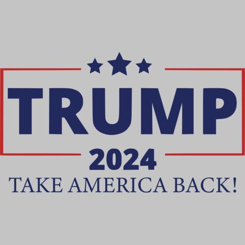 trump 2024 take america back campaign sign graphic Thumbnail