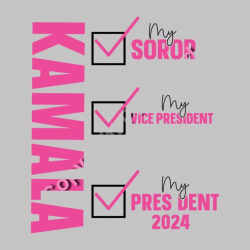 kamala harris 2024 my soror vice president president graphic Thumbnail