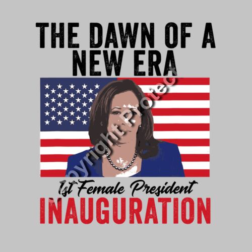 kamala harris 2024 inauguration poster dawn of a new era jpg Thumbnail