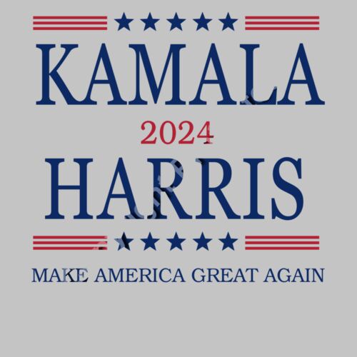 kamala harris 2024 election campaign poster america great again Thumbnail