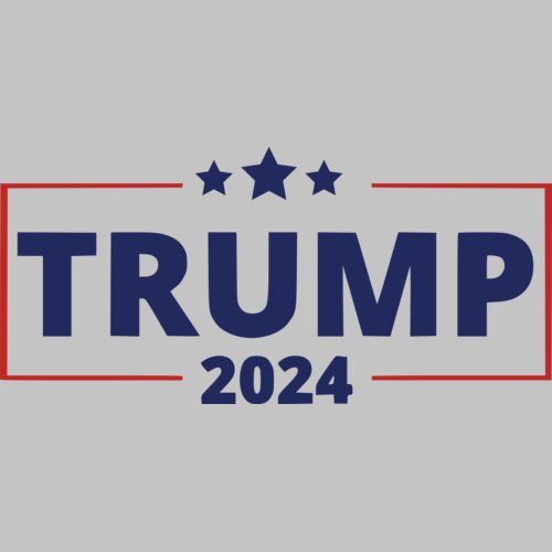 trump 2024 election campaign graphics red white blue Thumbnail