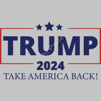 trump 2024 take america back campaign sign graphic Thumbnail