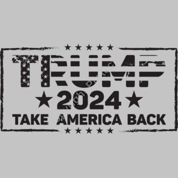 trump 2024 take america back stars political campaign emblem Thumbnail