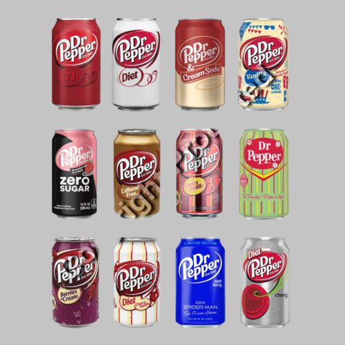 Dr Pepper Cans Thumbnail