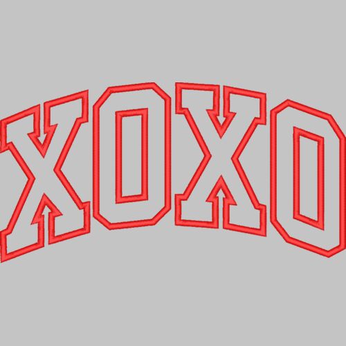 XOXO Embroidery Thumbnail