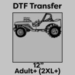 DTF Transfer 12" Thumbnail