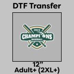DTF Transfer 12" Thumbnail