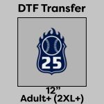 DTF Transfer 12" Thumbnail
