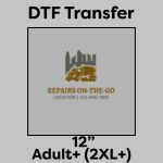 DTF Transfer 12" Thumbnail
