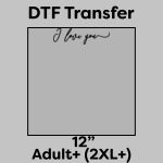 DTF Transfer 12" Thumbnail