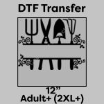 DTF Transfer 12" Thumbnail