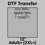 DTF Transfer 12" Thumbnail