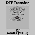 DTF Transfer 12" Thumbnail