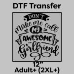 DTF Transfer 12" Thumbnail