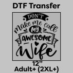 DTF Transfer 12" Thumbnail