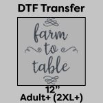 DTF Transfer 12" Thumbnail