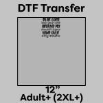 DTF Transfer 12" Thumbnail