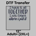 DTF Transfer 12" Thumbnail