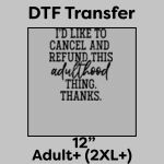 DTF Transfer 12" Thumbnail