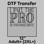 DTF Transfer 12" Thumbnail