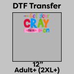 DTF Transfer 12" Thumbnail