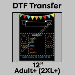 DTF Transfer 12" Thumbnail