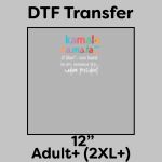 DTF Transfer 12" Thumbnail