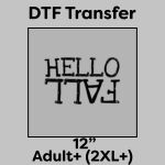 DTF Transfer 12" Thumbnail