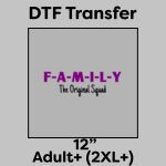 DTF Transfer 12" Thumbnail
