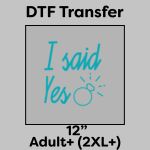 DTF Transfer 12" Thumbnail