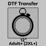 DTF Transfer 12" Thumbnail