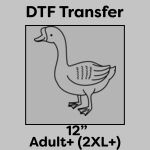 DTF Transfer 12" Thumbnail